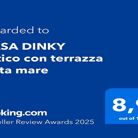 Lägenhet Casa Dinky Attico Con Terrazza Vista Mare *